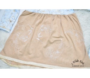 Stickserie - Flower Swirls Line Art